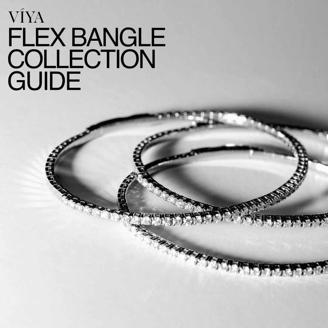 natural diamond flex bangle collection 