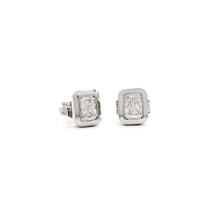 Radiant Earrings - Bezel