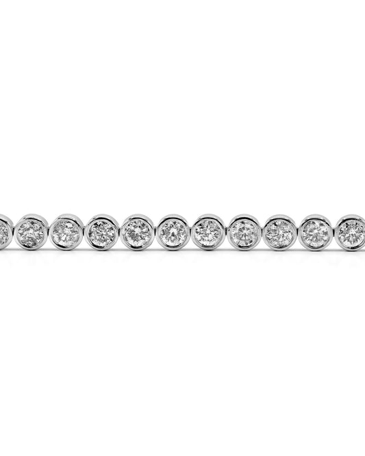 Moonrock Diamond Bezel Bracelet