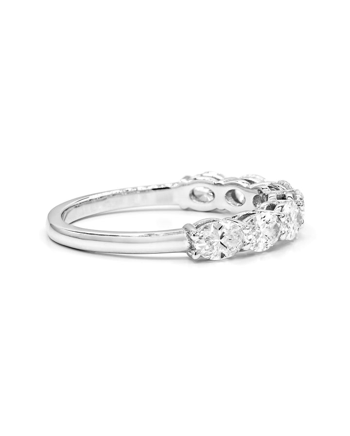 Oval 1ct Ring - 7 Stone