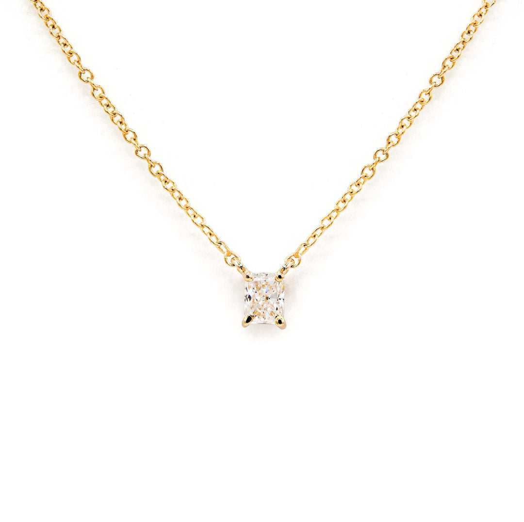 Radiant Pendant - Four Prong
