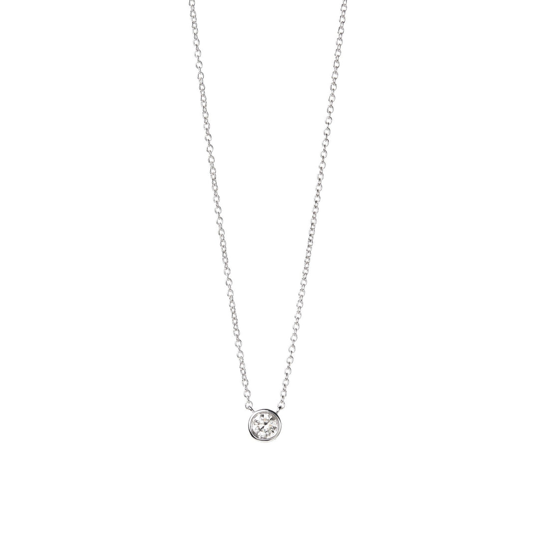 Round Bezel Pendant - Medium